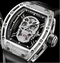 Richard Mille RM 052 watch RM 052 Tourbillon Skull WG replica